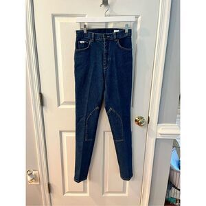 Vintage Miller’s High Rise Leg Patch Equestrian Jeans sz 28 EUC